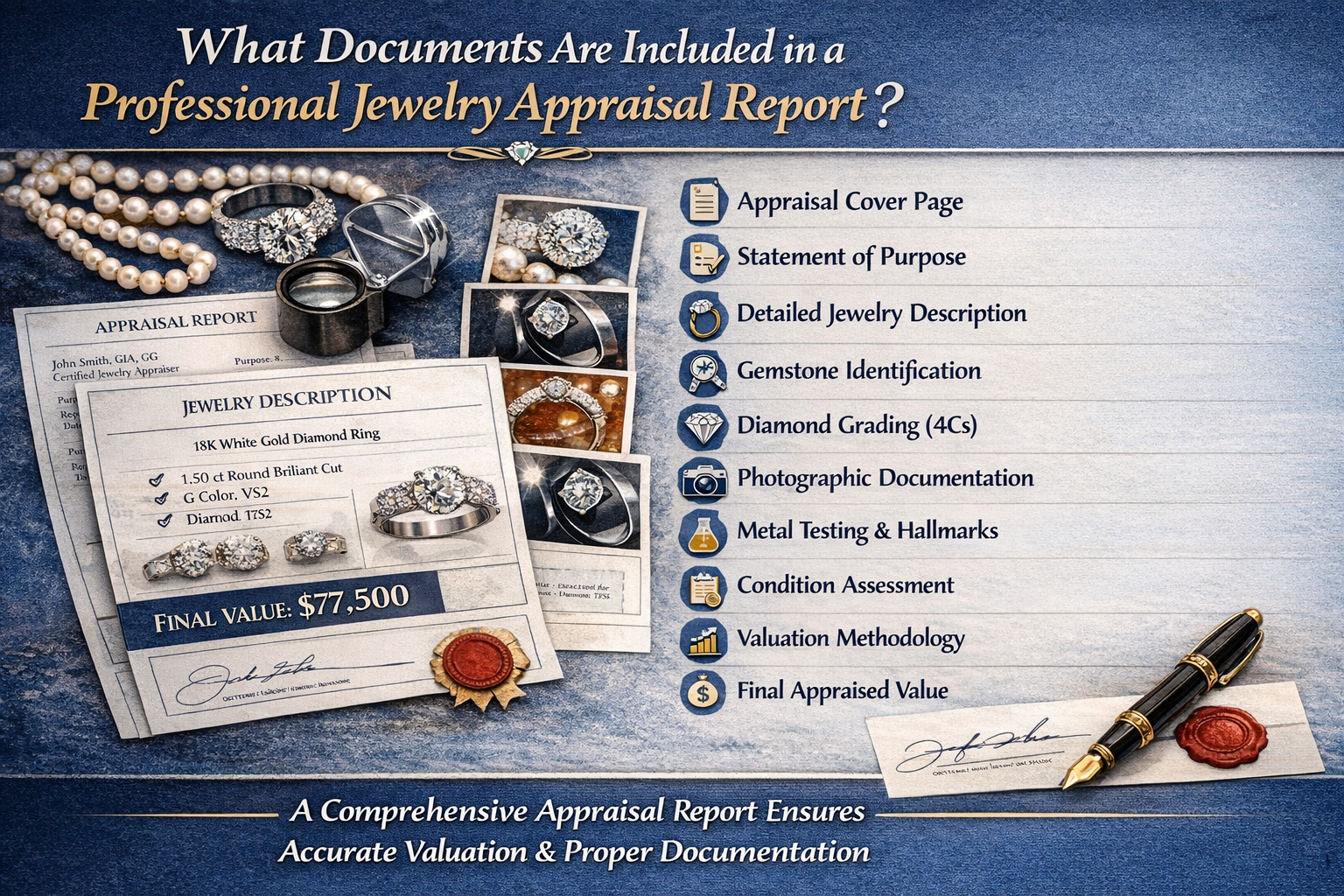 Why a Professional Jewelry Appraisal Report Matters