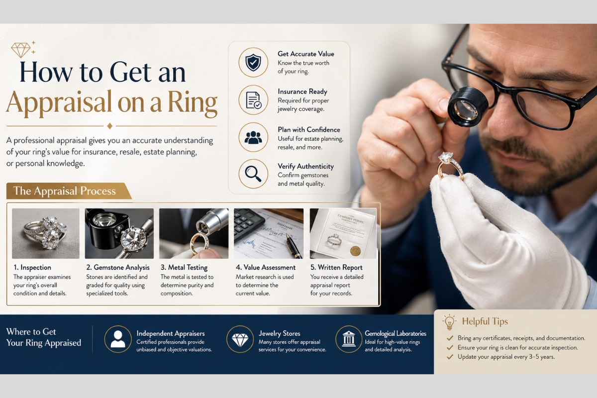 How to Get an Appraisal on a Ring: A Complete Guide for Accurate Jewelry Valuation